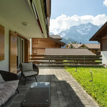 Bergoase Fuer Zwei - Mit Terrasse & Bergkulisse Apartment Adelboden